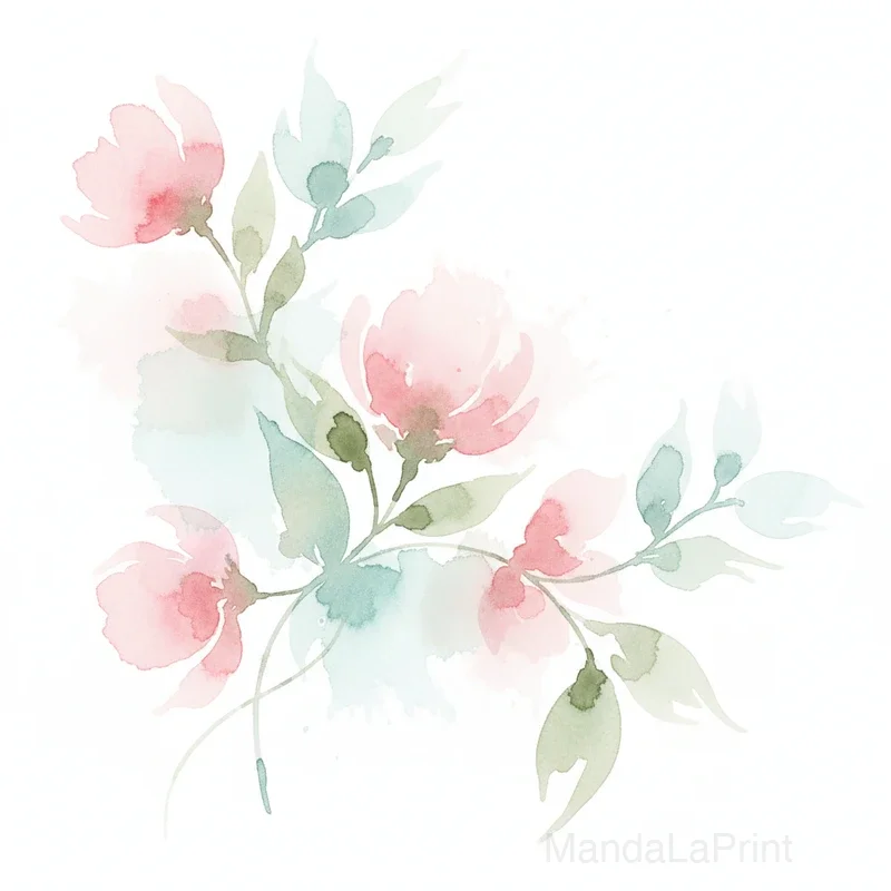 Floral Impression Watercolor