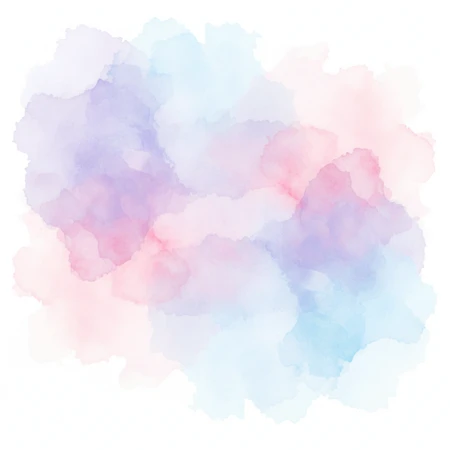 Pastell Wolken Aquarell