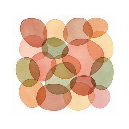 Zen Pebbles Watercolor